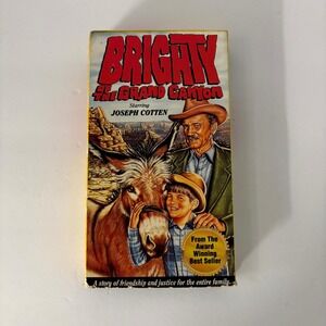 Brighty of the Grand Canyon VHS 1992 Joseph Cotten GoodTimes Family Western